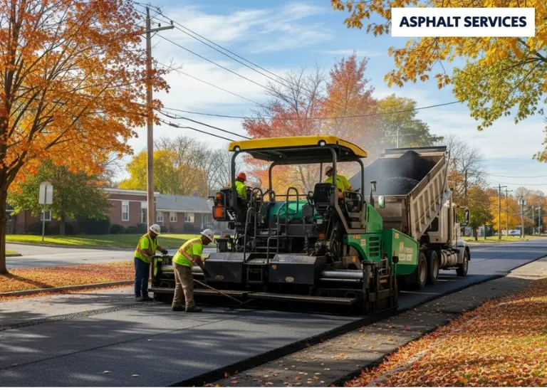 Why Fall is the Best Season for Asphalt Paving in Bucks County & Philadelphia